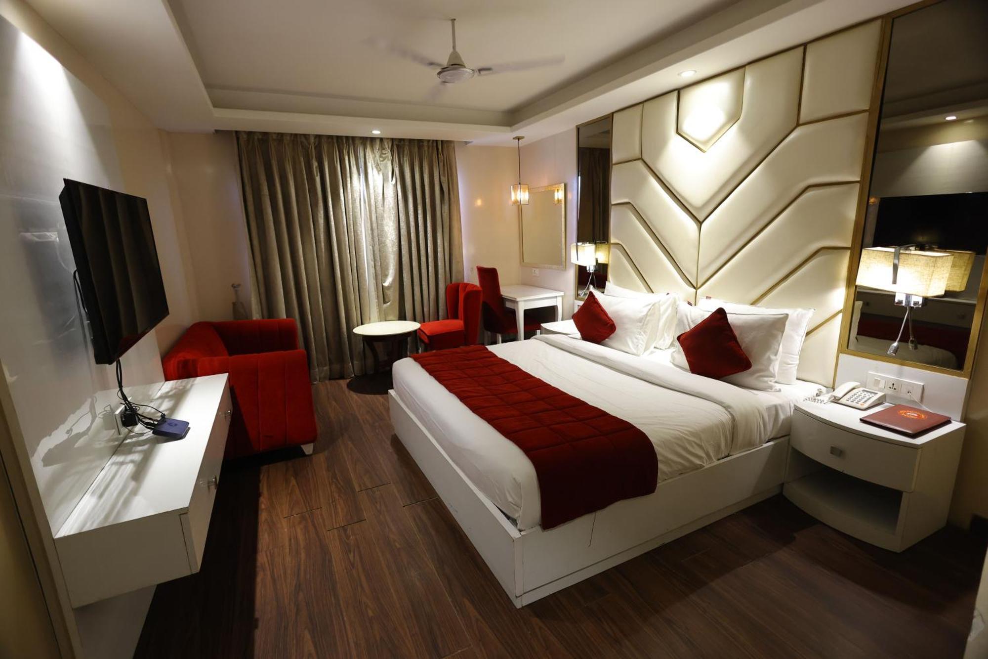 Airport Hotel Ramhan Palace Mahipalpur Nova Deli Exterior foto